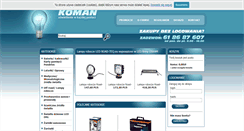 Desktop Screenshot of koman.pl